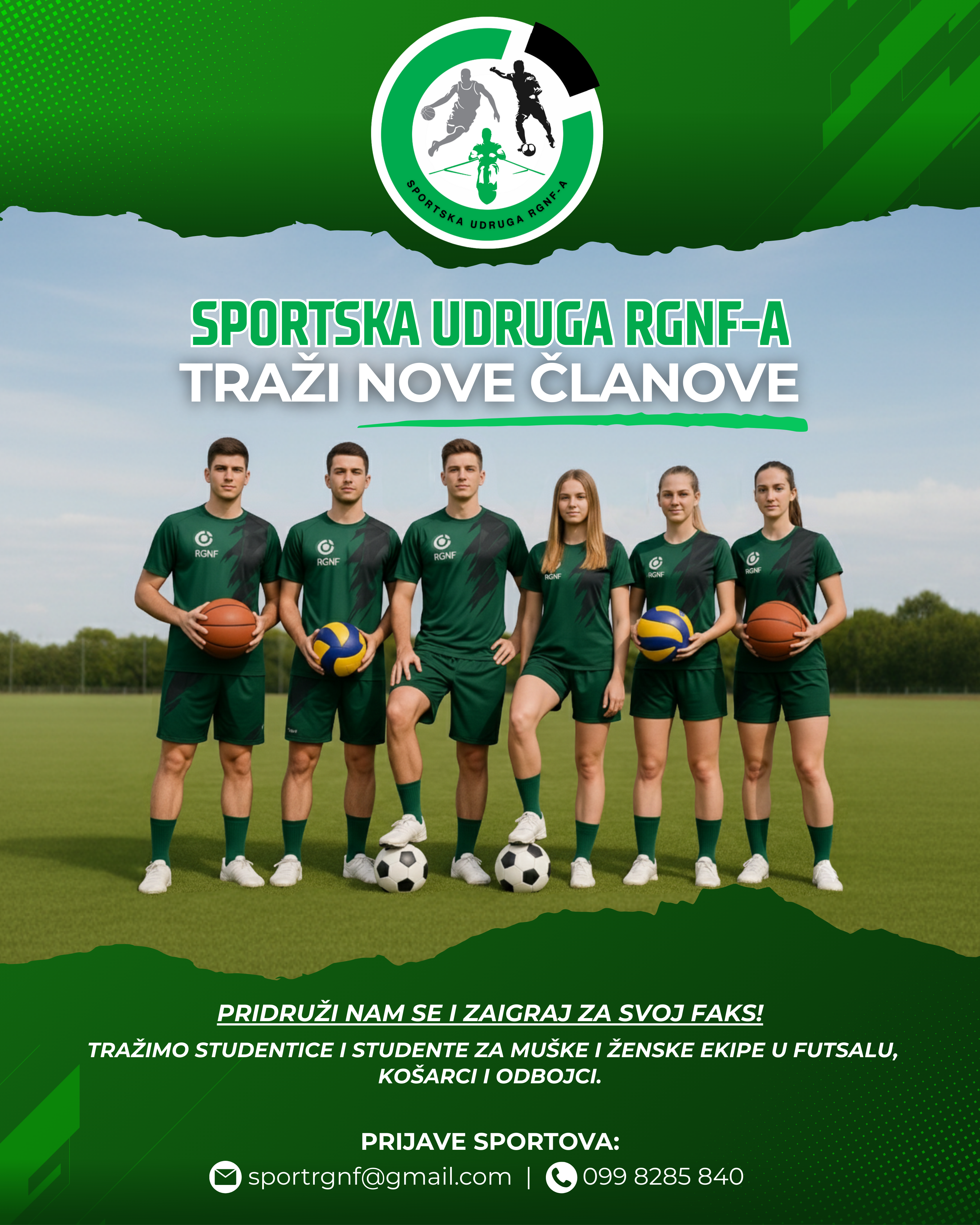 regrutacija sportska udruga